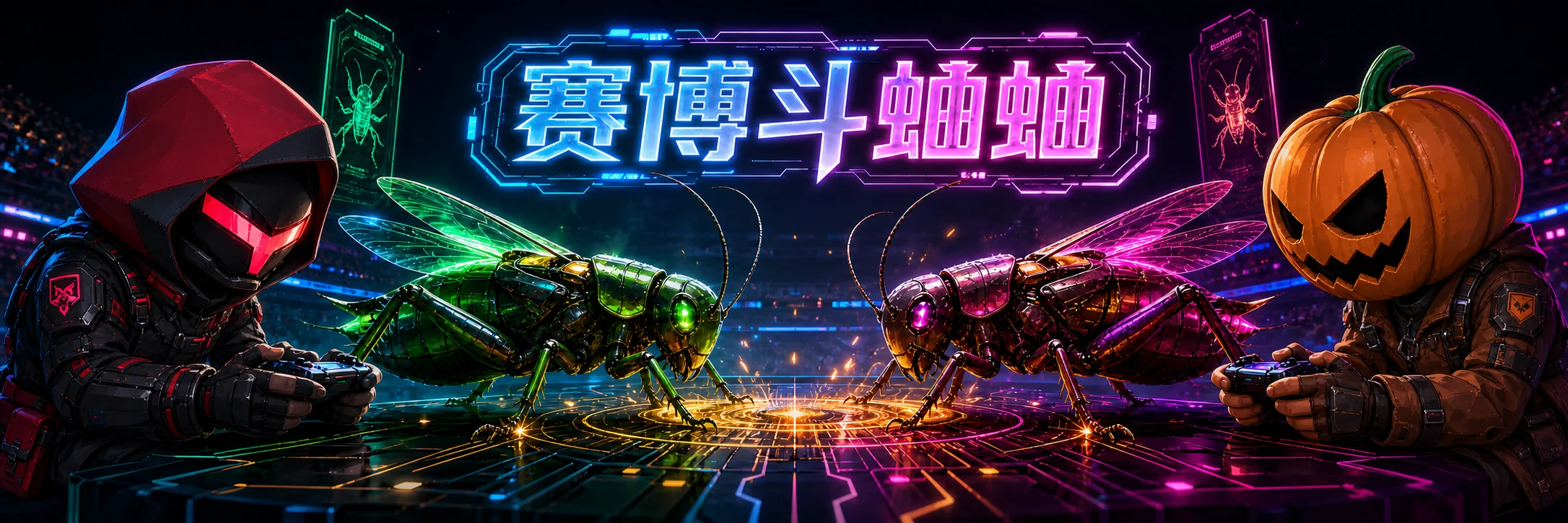 Cyber cricket Agent battle banner